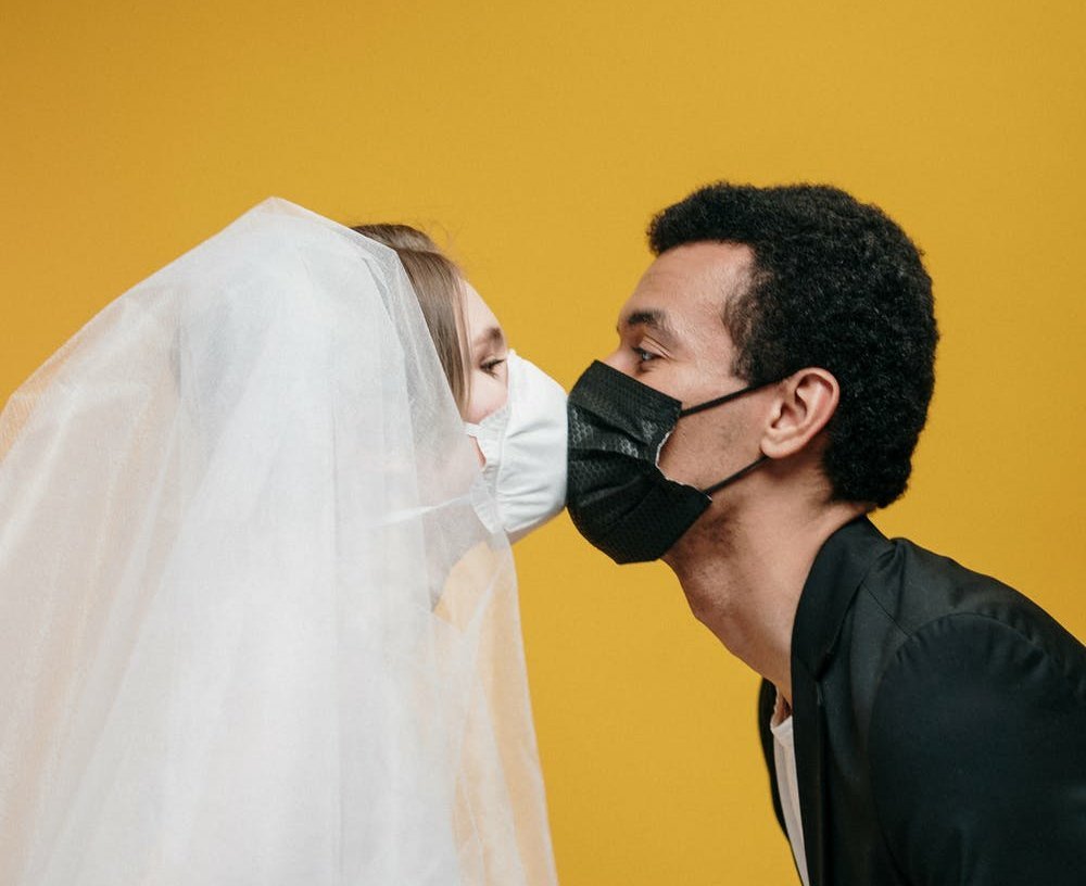 wedding face mask