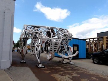 Wondering How A Bipedal Human Pilot Controls A Quadrupedal, Powered Exo-Suit? Well, Wonder No More!