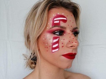 christmas makeup ideas